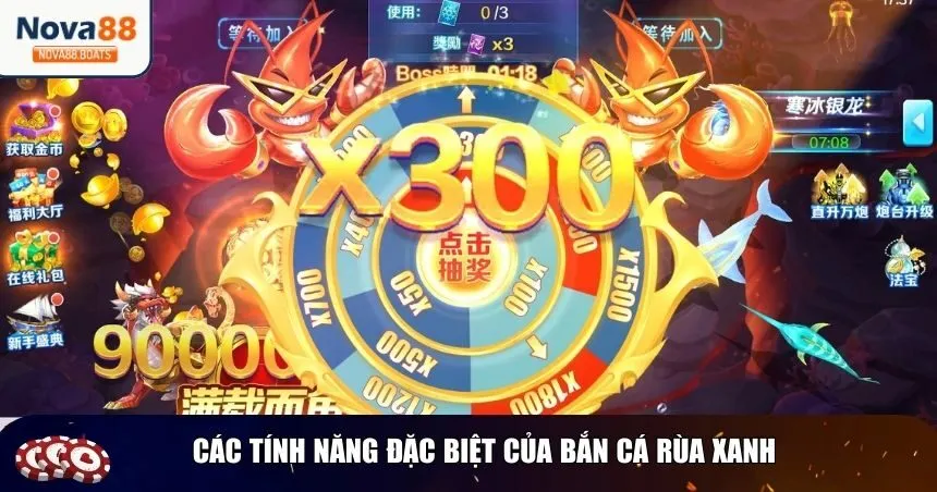 Nhiều tính năng thú vị cho người chơi 