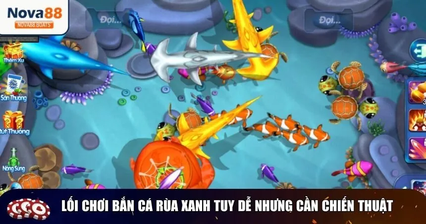 Luật chơi đơn giản nhưng cần tư duy săn cá
